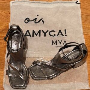 Women's Silver Sandals